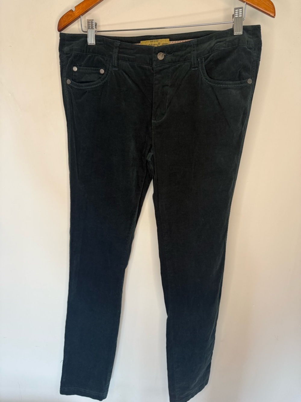 Dubarry Emerald Green Corduroy Pants Womens UK 12/US 8